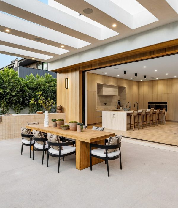 Modern open-plan kitchen and outdoor dining area. San Jose Kitchen Remodel | Bayside Home Improvement